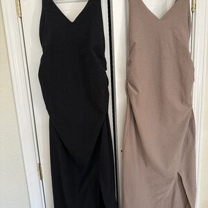 Beyond Yoga Spacedye Inspire Maternity Midi Dresses, XS